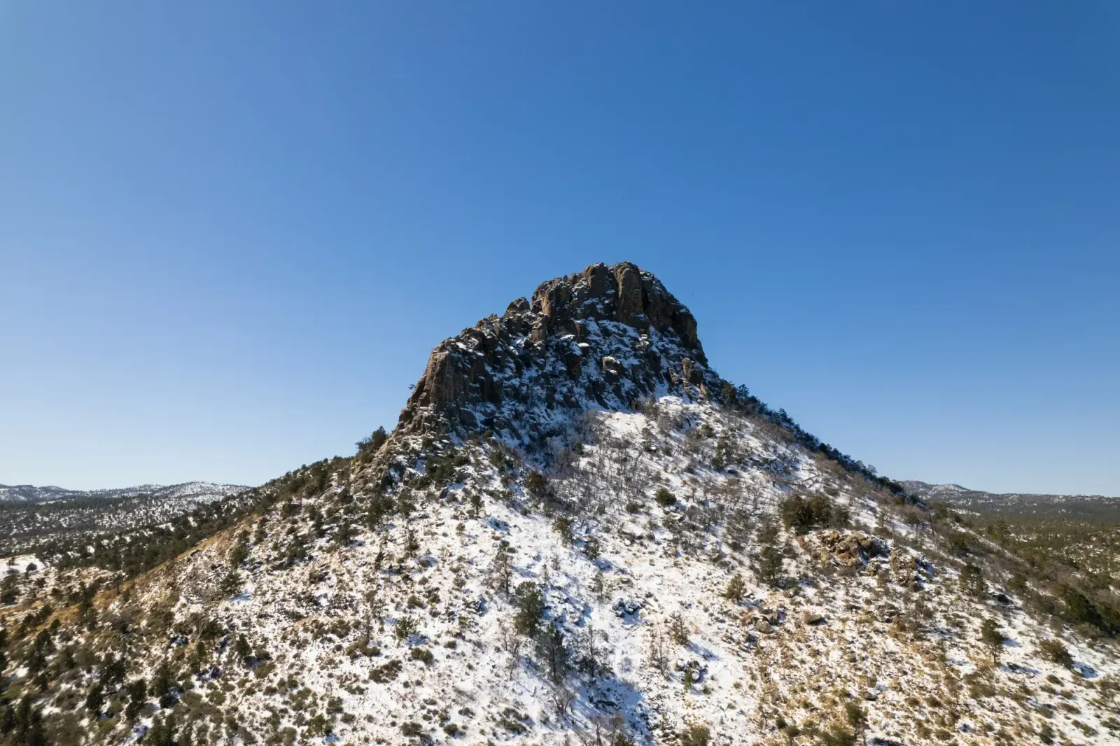 Prescott, Arizona skyline and neighborhoods served by U-wifi home internet