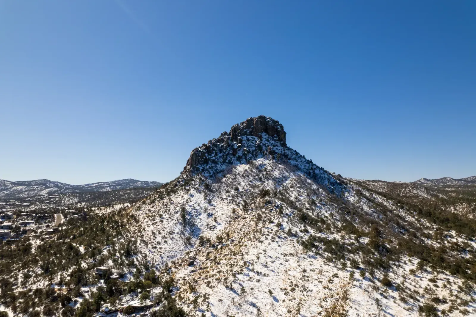 Prescott Valley, Arizona skyline and neighborhoods served by U-wifi home internet