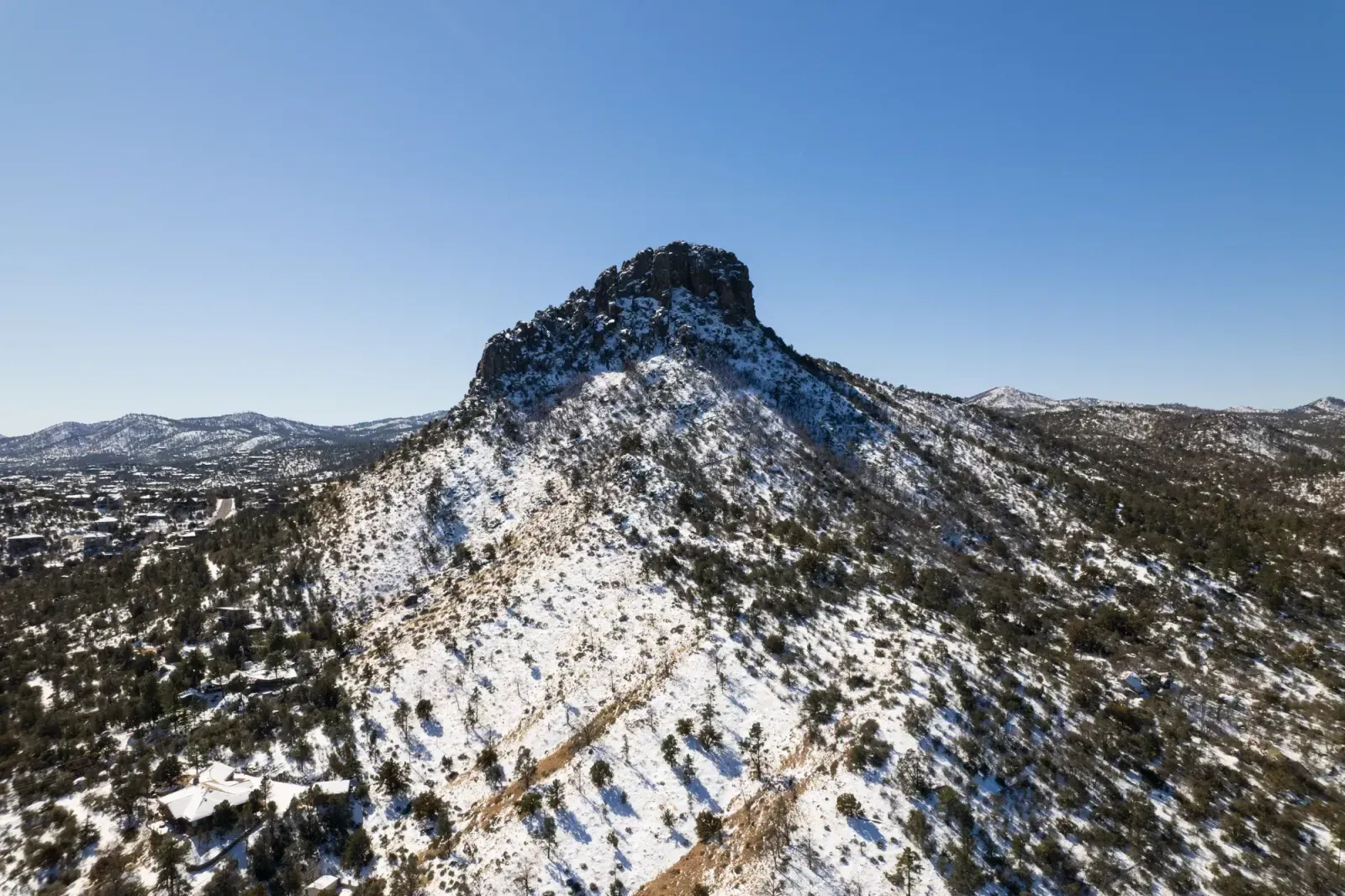 Prescott Valley, Arizona skyline and neighborhoods served by U-wifi home internet