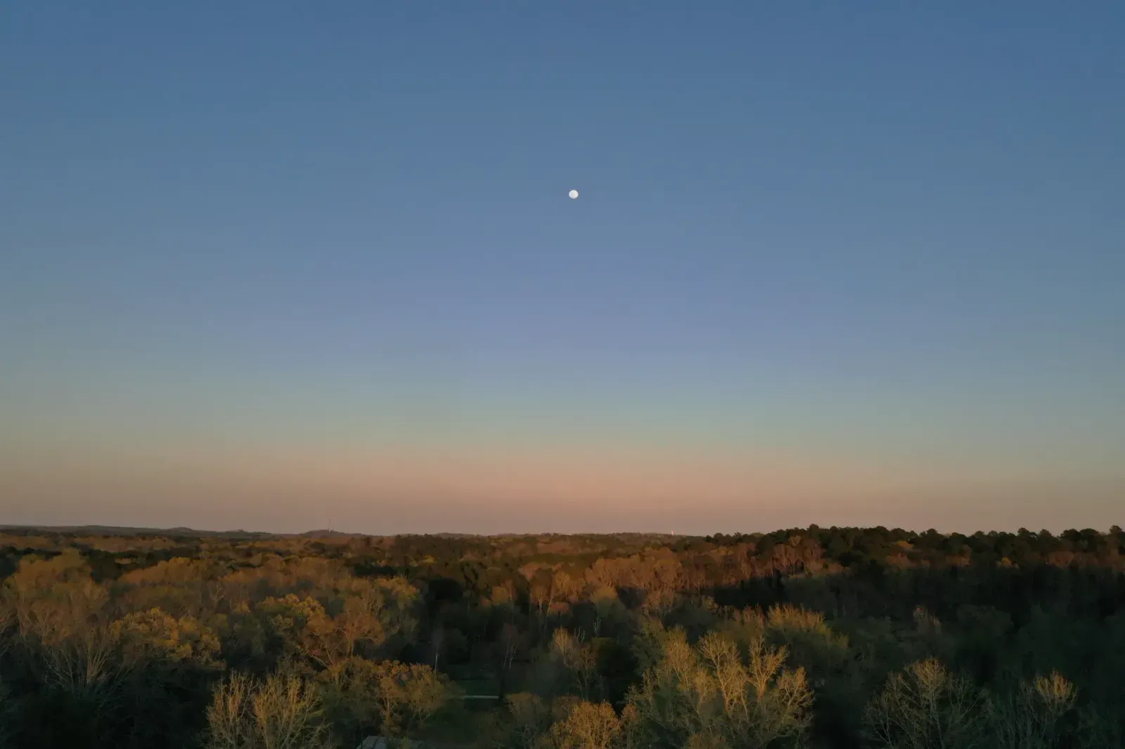 Rogers, Arkansas skyline and neighborhoods served by U-wifi home internet