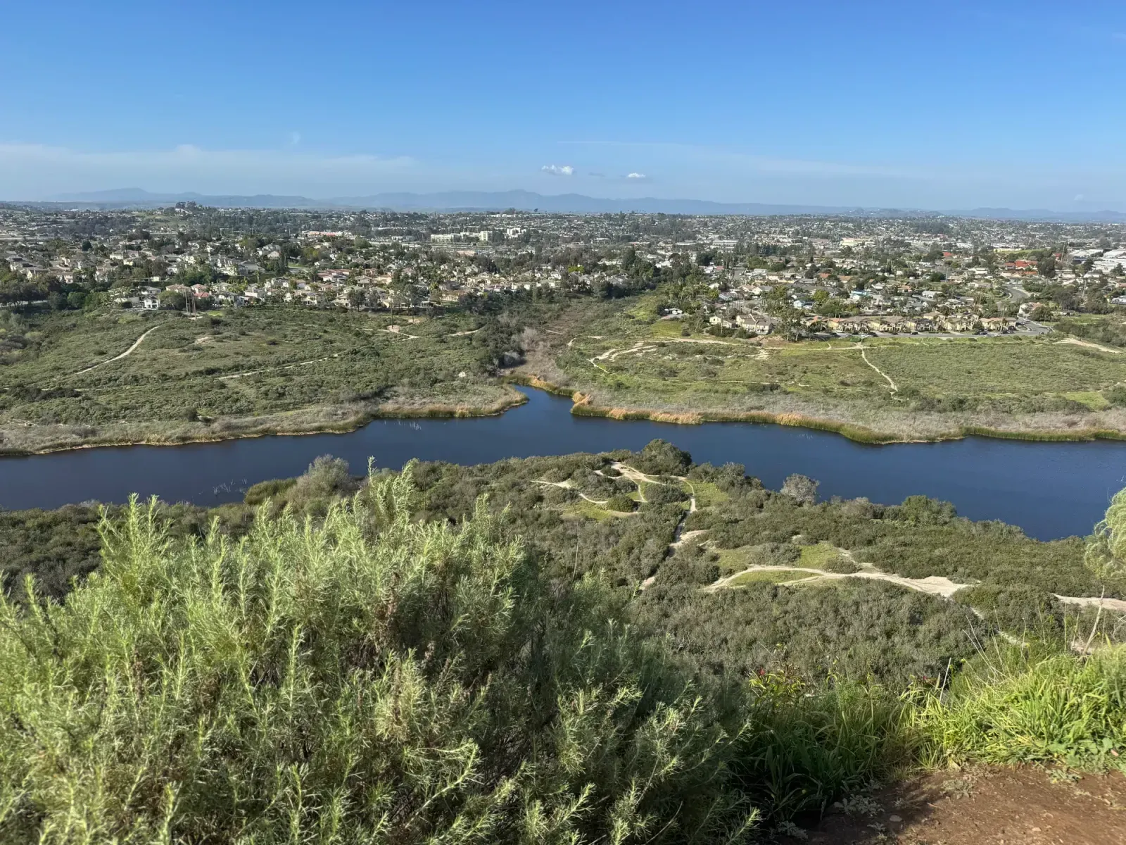 Carlsbad, California skyline and neighborhoods served by U-wifi home internet