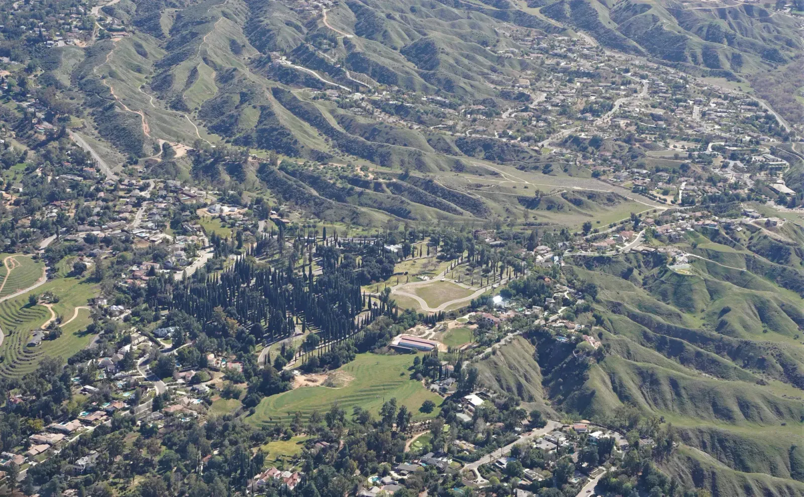 Jurupa Valley, California skyline and neighborhoods served by U-wifi home internet