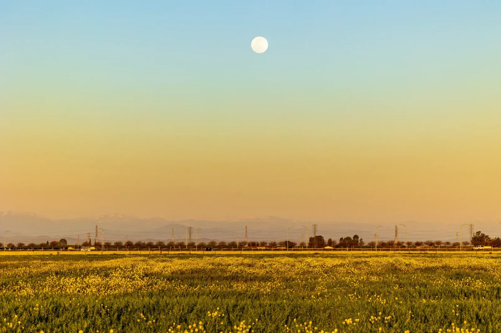 Merced, California skyline and neighborhoods served by U-wifi home internet