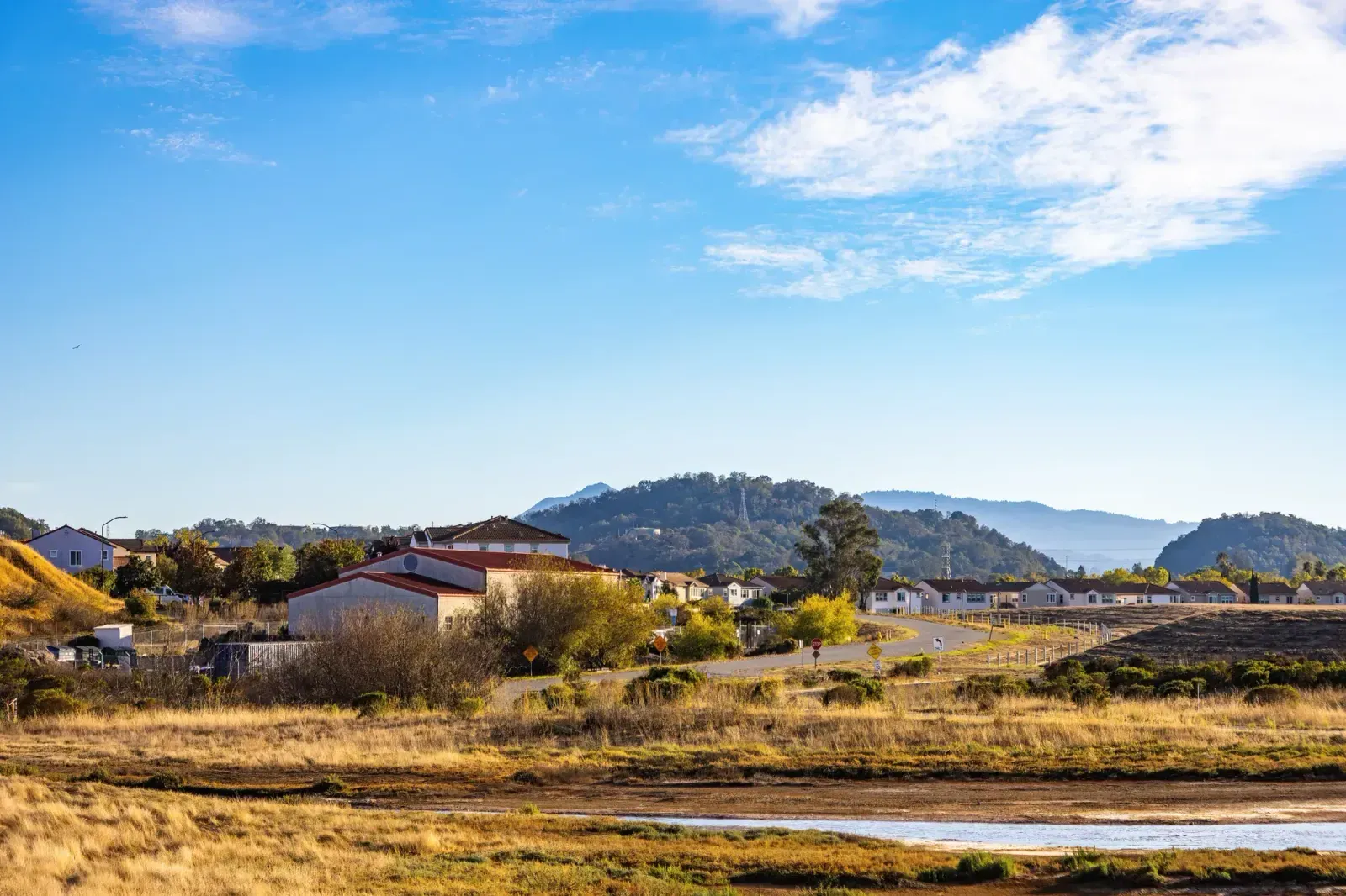 Salinas, California skyline and neighborhoods served by U-wifi home internet