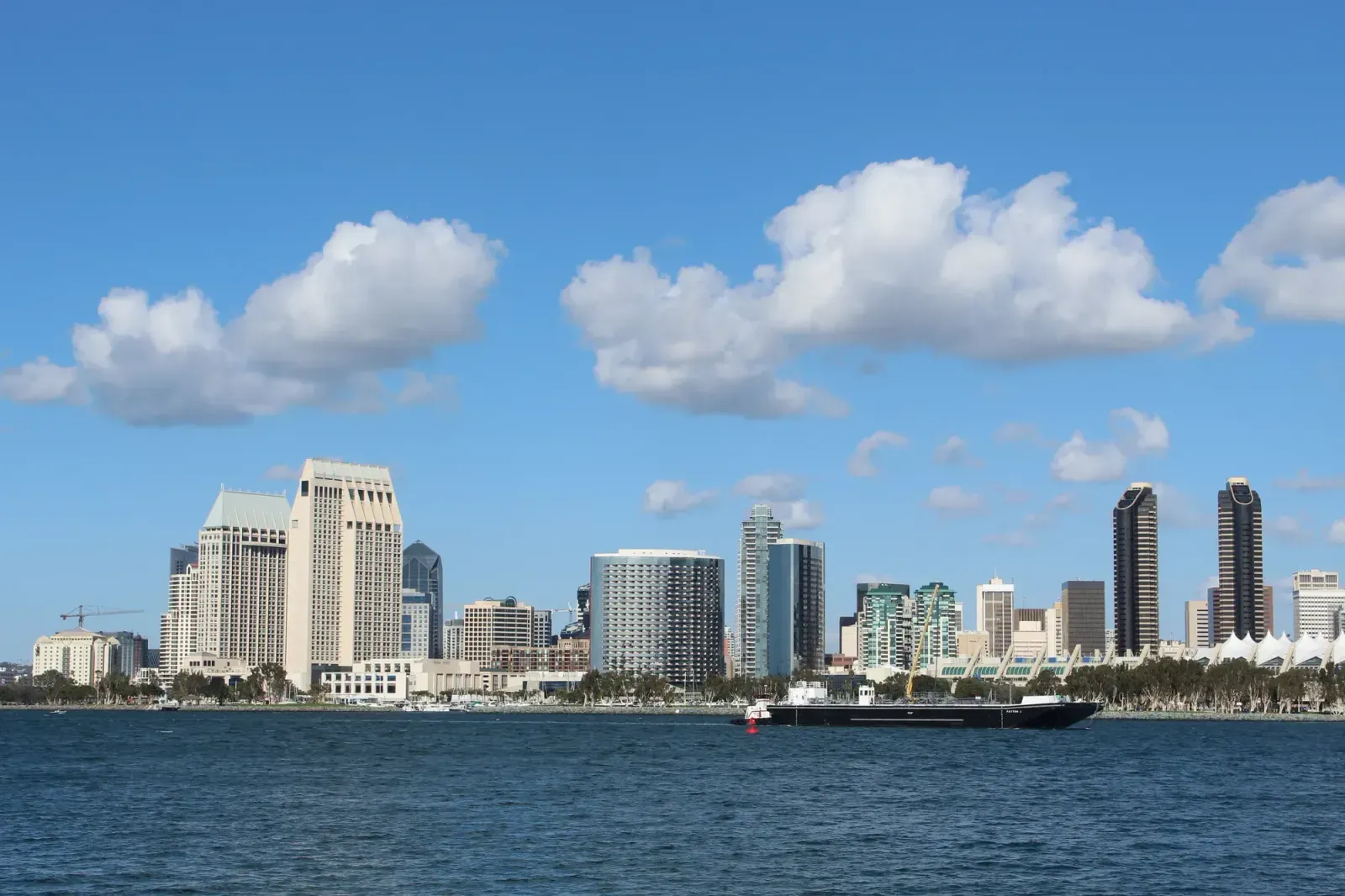San Diego, California skyline and neighborhoods served by U-wifi home internet