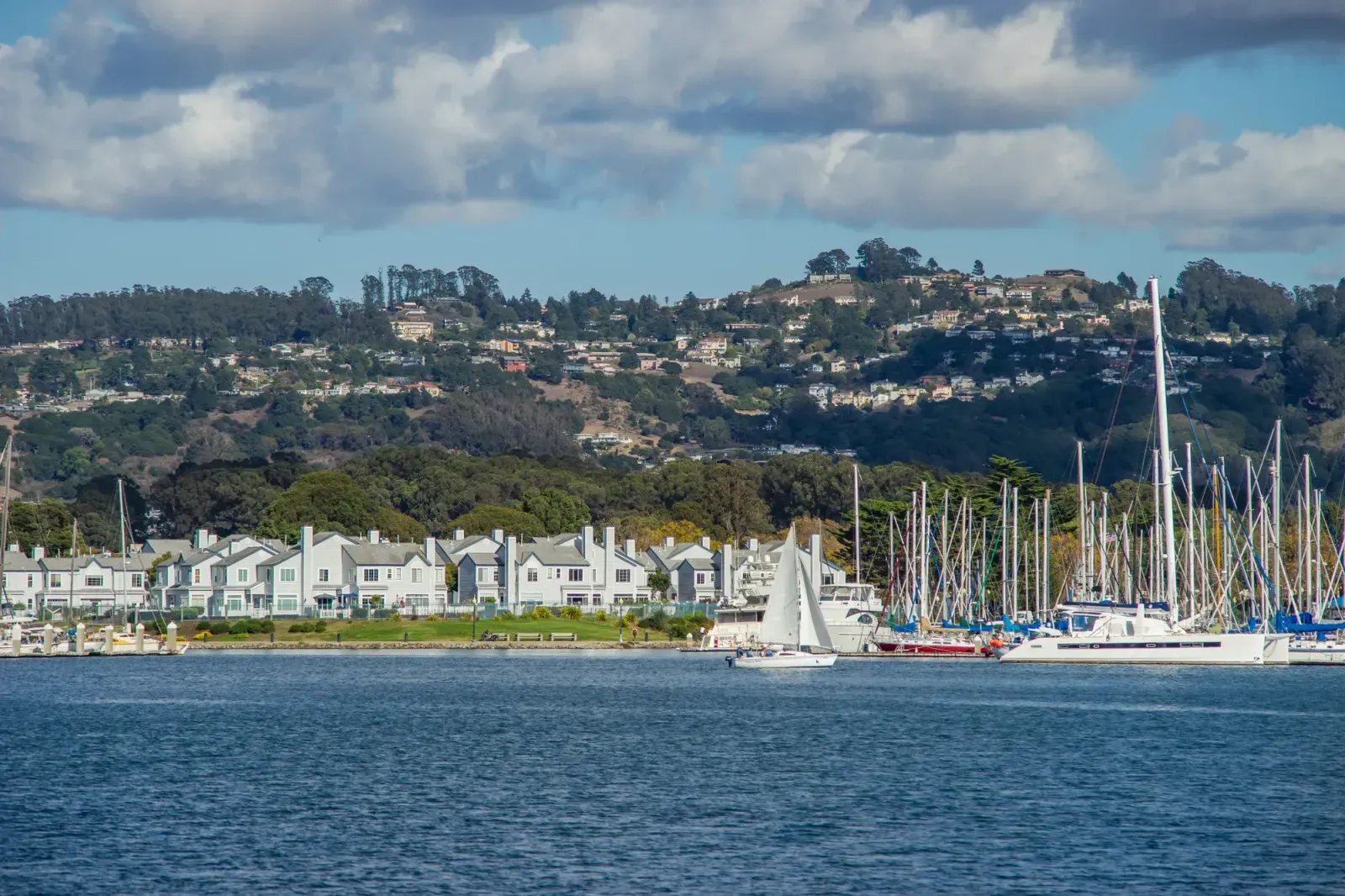 San Mateo, California skyline and neighborhoods served by U-wifi home internet