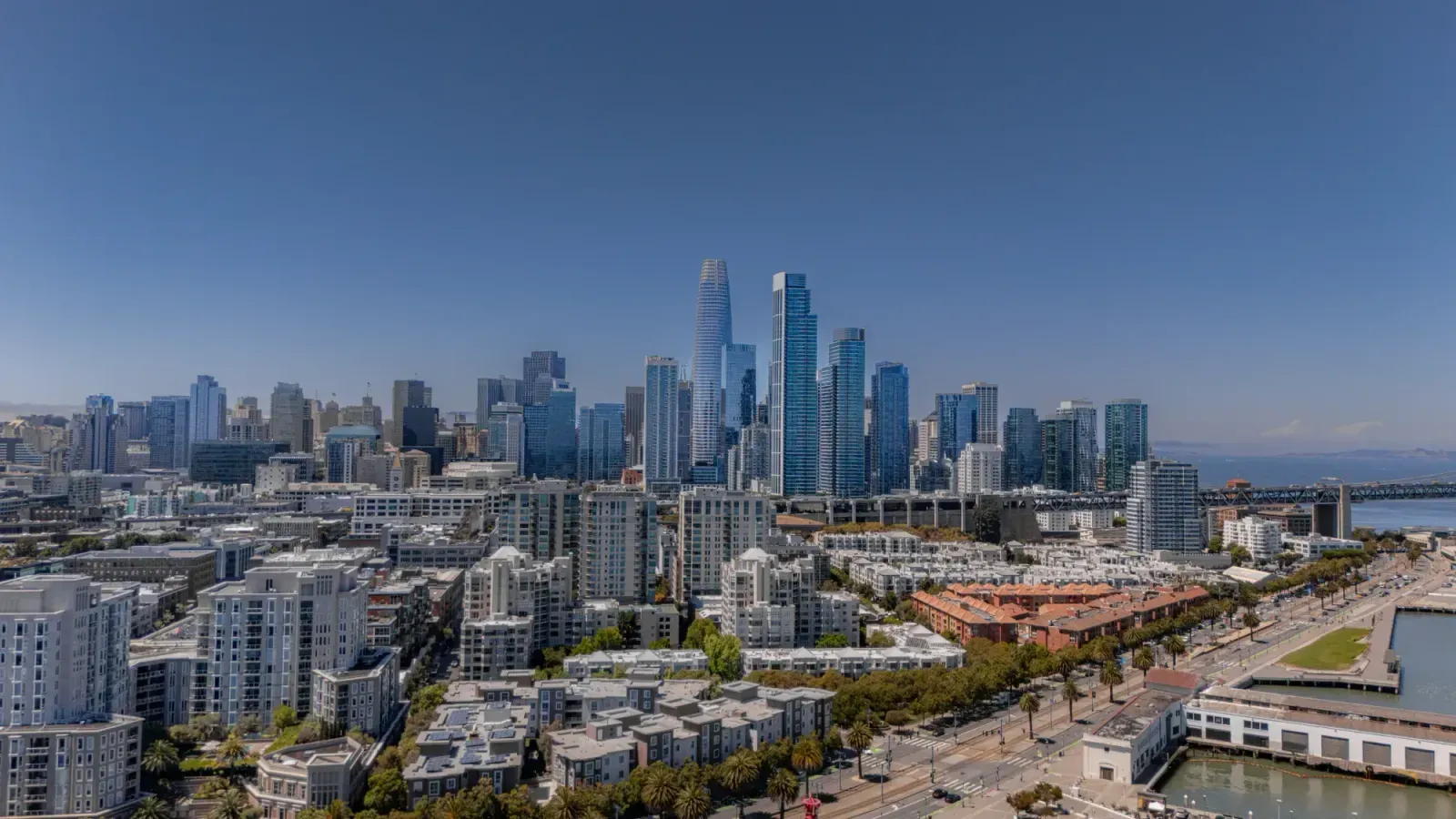 South San Francisco, California skyline and neighborhoods served by U-wifi home internet