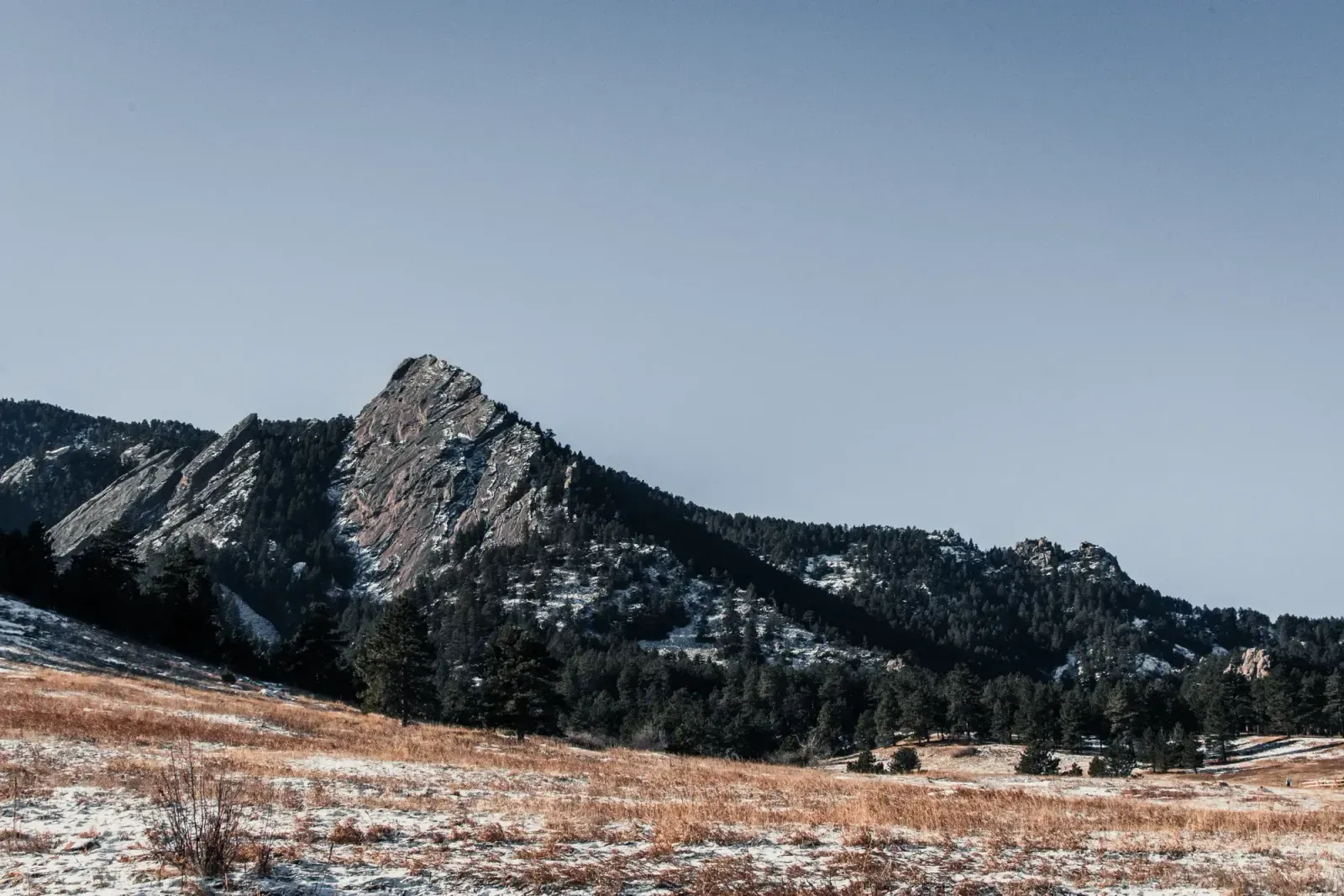 Boulder, Colorado skyline and neighborhoods served by U-wifi home internet