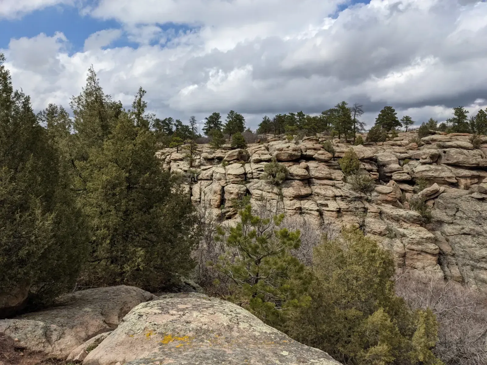 Castle Rock, Colorado skyline and neighborhoods served by U-wifi home internet