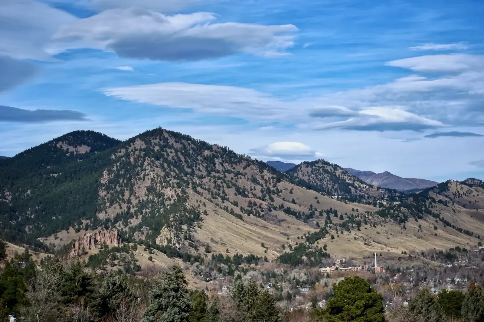 Littleton, Colorado skyline and neighborhoods served by U-wifi home internet