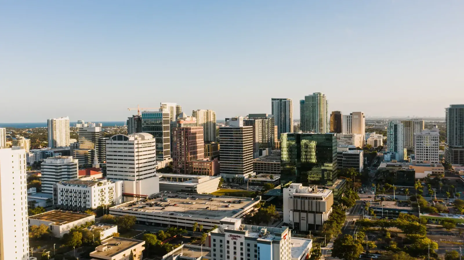 Aventura, Florida skyline and neighborhoods served by U-wifi home internet
