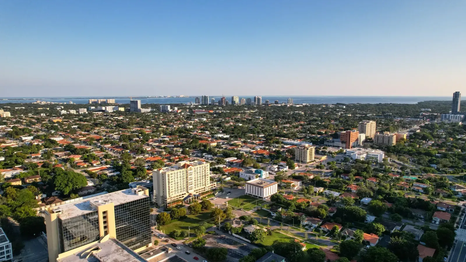 North Miami, Florida skyline and neighborhoods served by U-wifi home internet