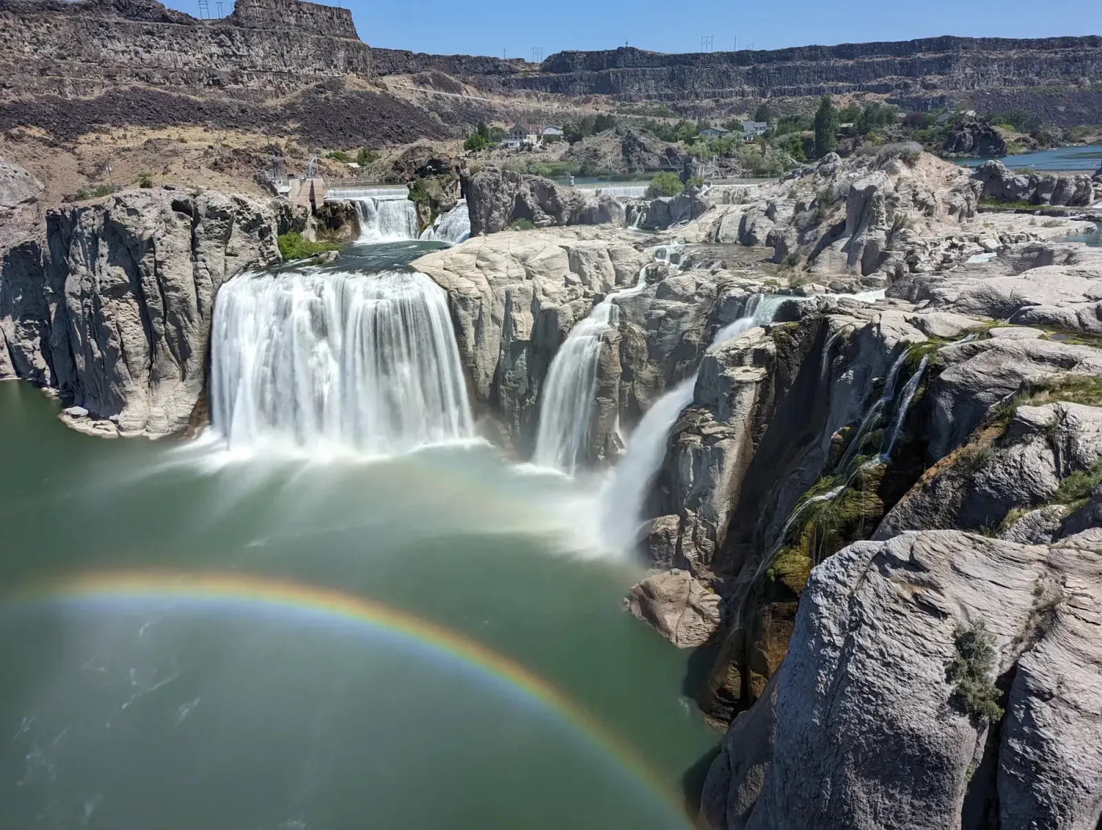 Idaho Falls, Idaho skyline and neighborhoods served by U-wifi home internet