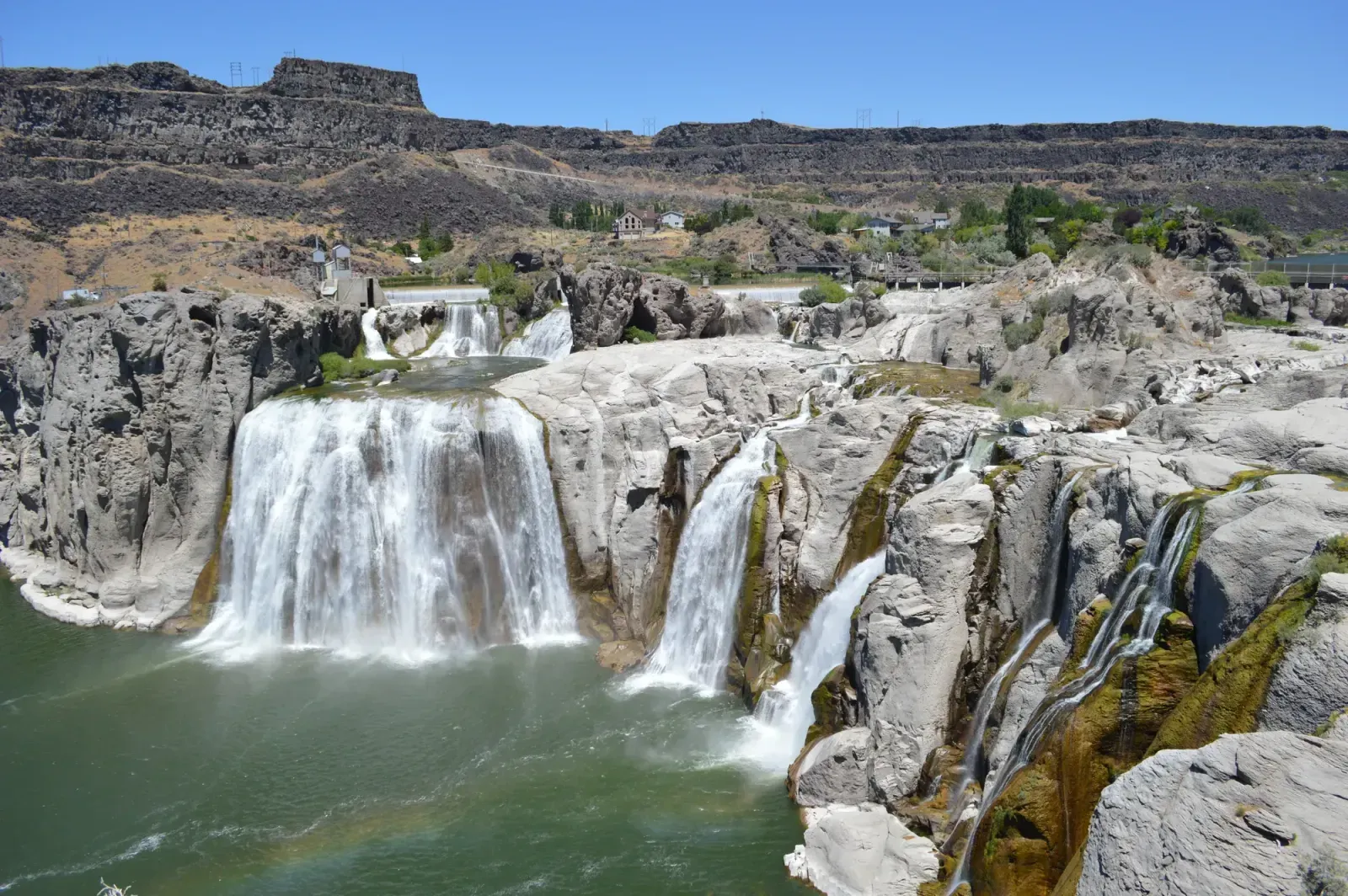 Idaho Falls, Idaho skyline and neighborhoods served by U-wifi home internet