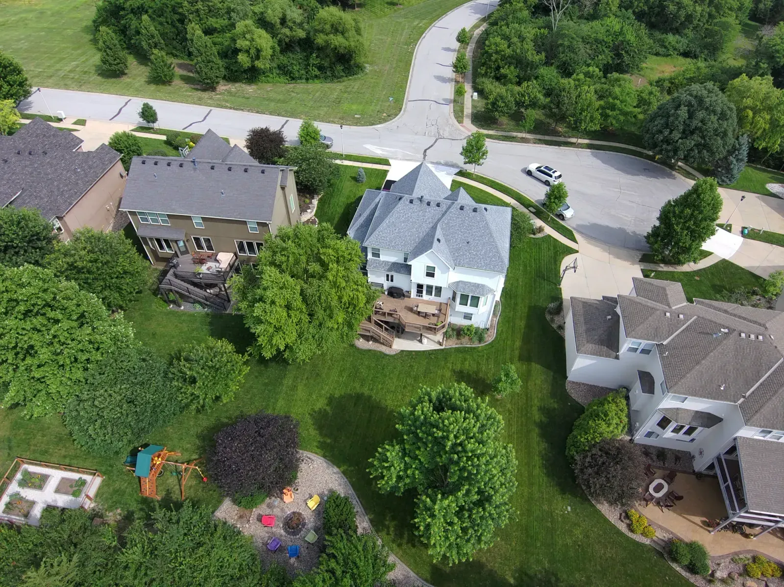 Olathe, Kansas skyline and neighborhoods served by U-wifi home internet