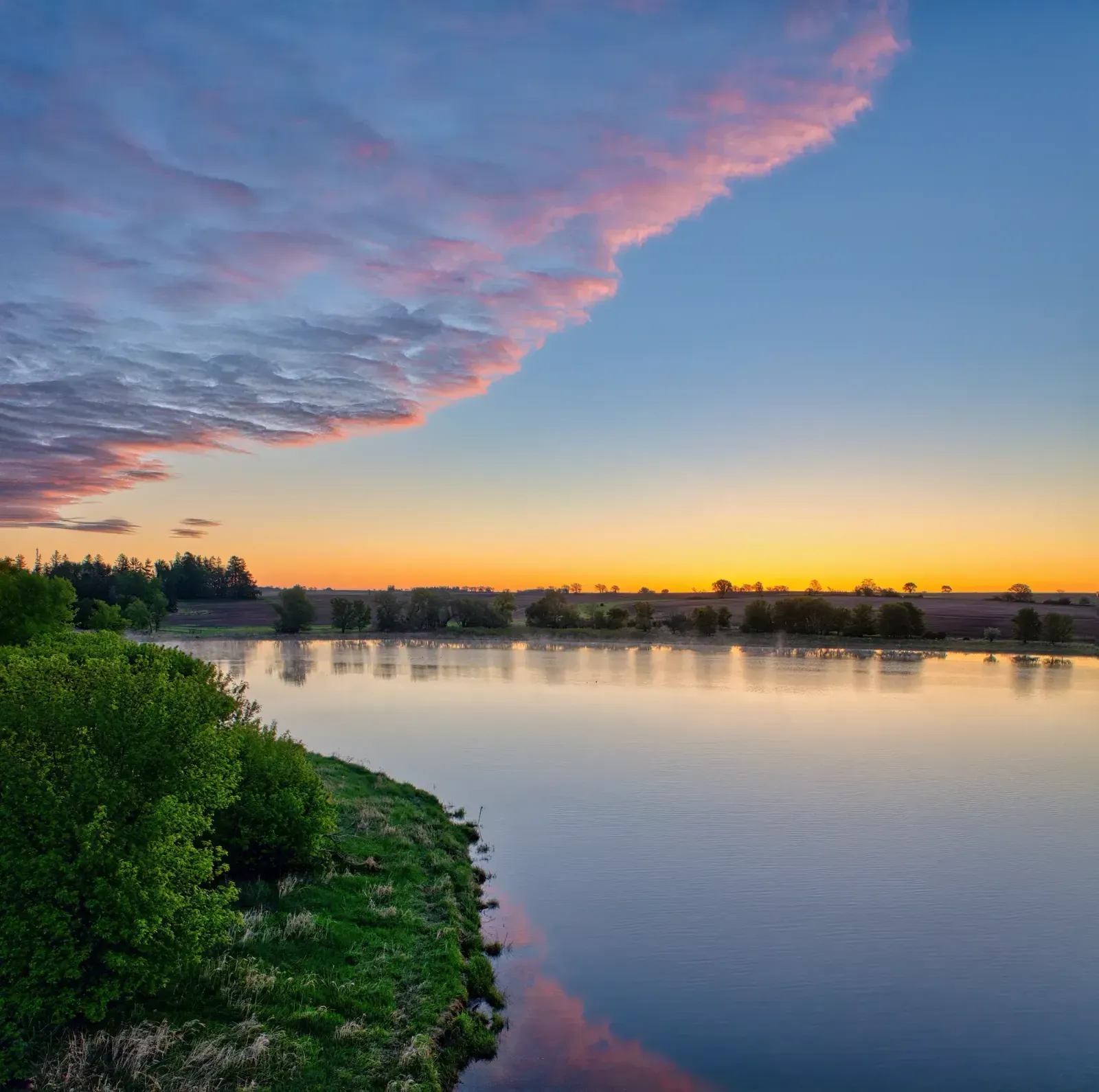 St. Cloud, Minnesota skyline and neighborhoods served by U-wifi home internet