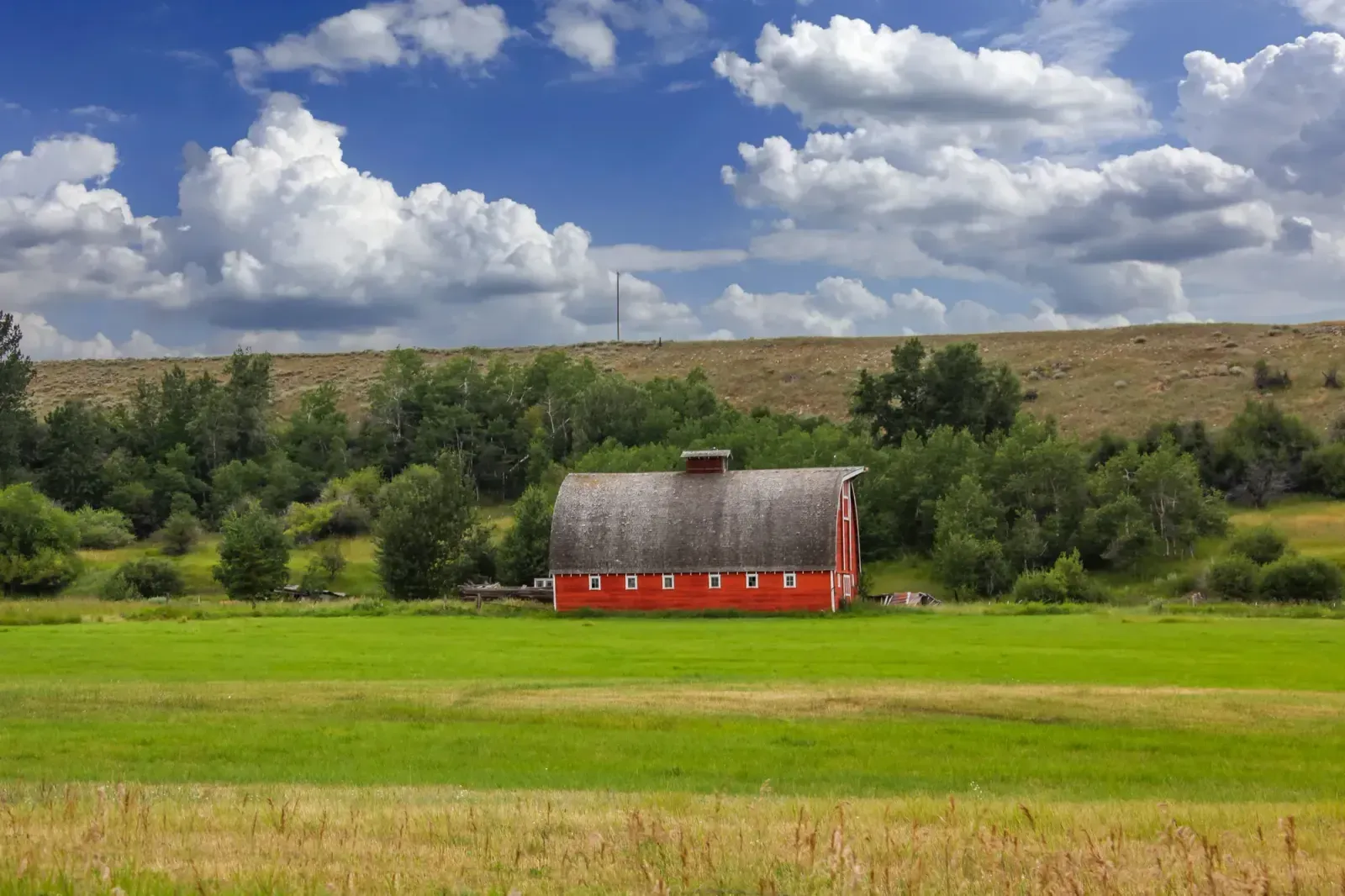 Billings, Montana skyline and neighborhoods served by U-wifi home internet