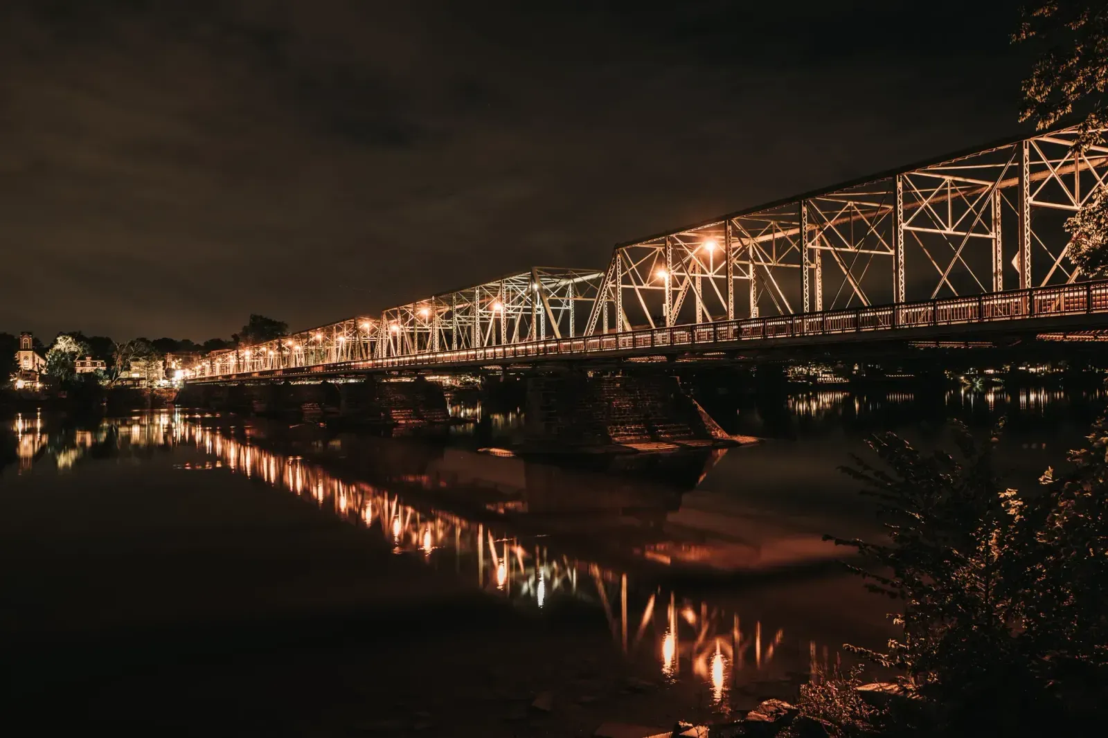 Trenton, New Jersey skyline and neighborhoods served by U-wifi home internet