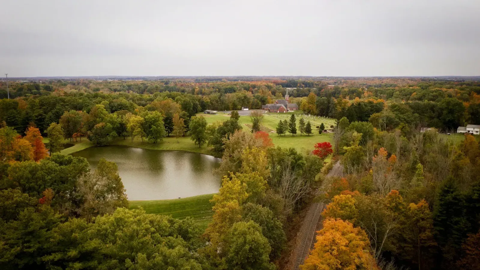 Hamilton, Ohio skyline and neighborhoods served by U-wifi home internet