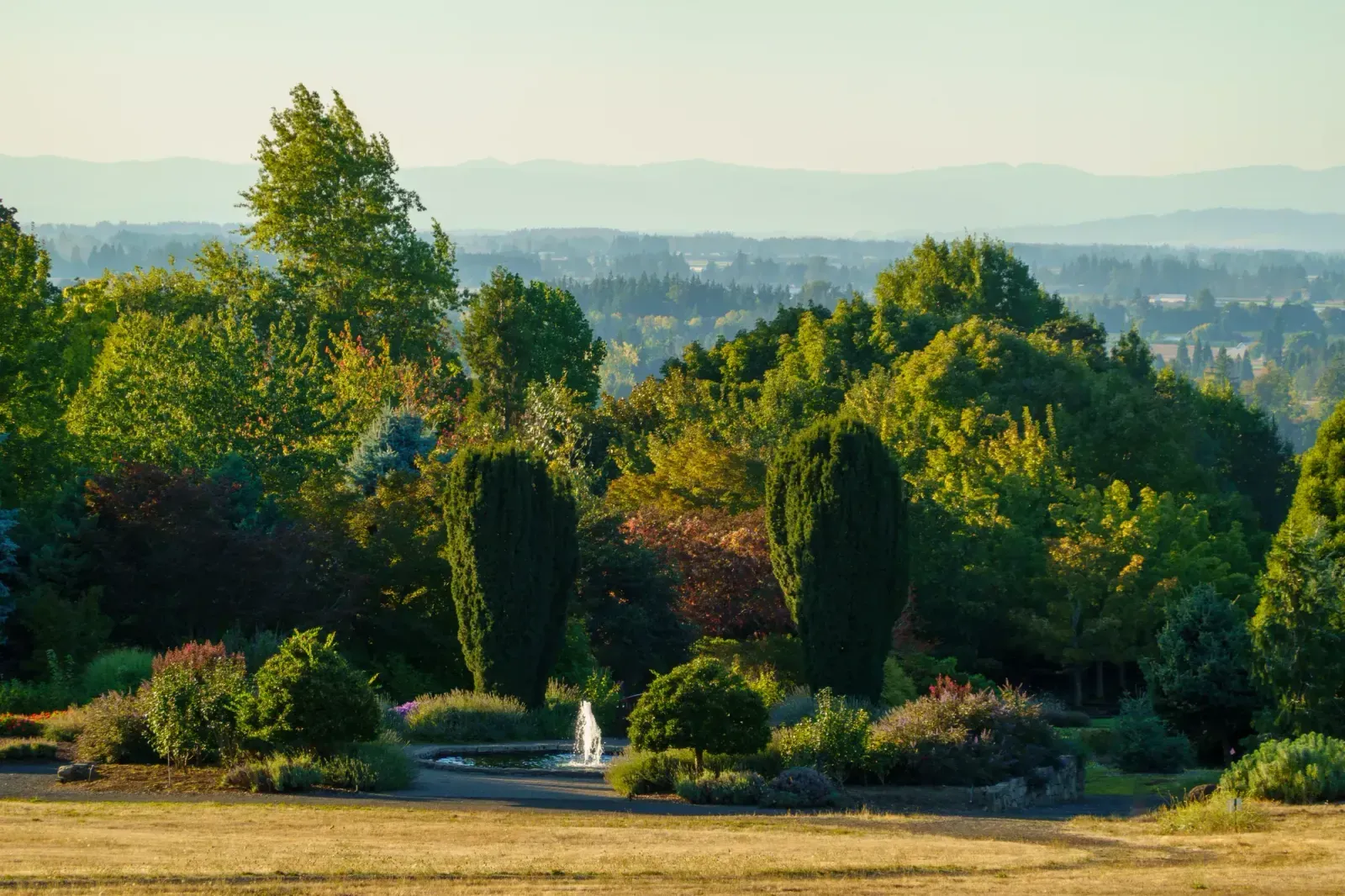 Hillsboro, Oregon skyline and neighborhoods served by U-wifi home internet