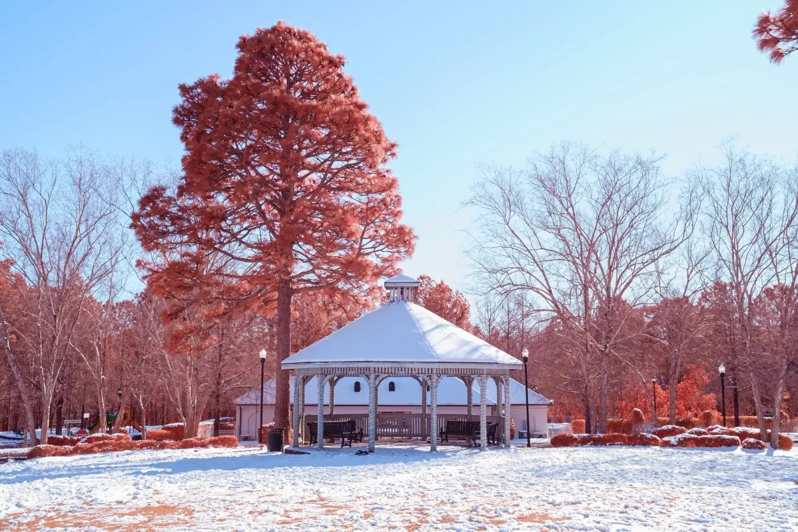 Columbia, South Carolina skyline and neighborhoods served by U-wifi home internet