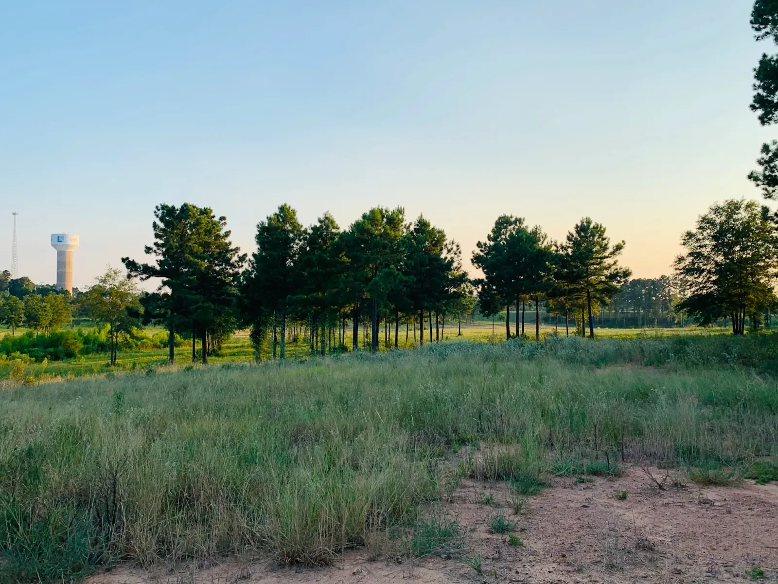 Longview, Texas skyline and neighborhoods served by U-wifi home internet