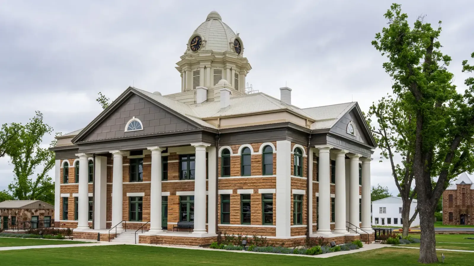 Temple, Texas skyline and neighborhoods served by U-wifi home internet