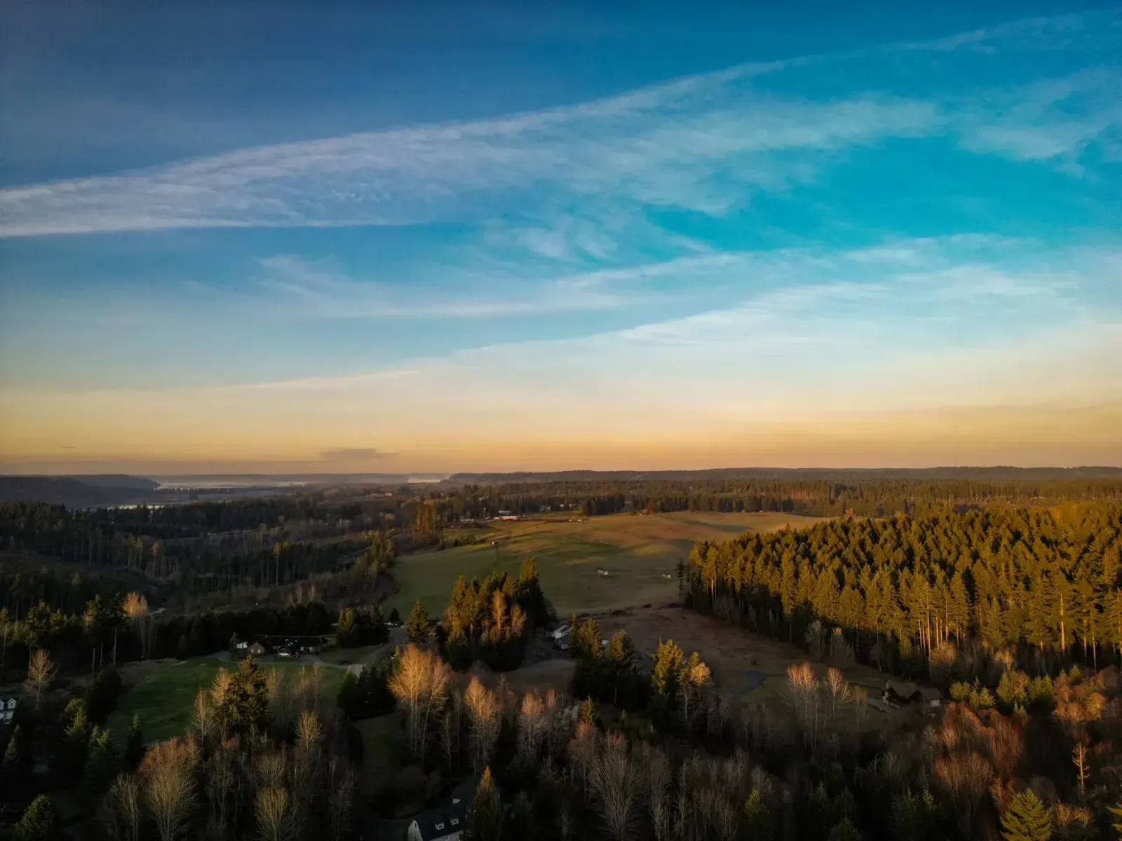 Lacey, Washington skyline and neighborhoods served by U-wifi home internet